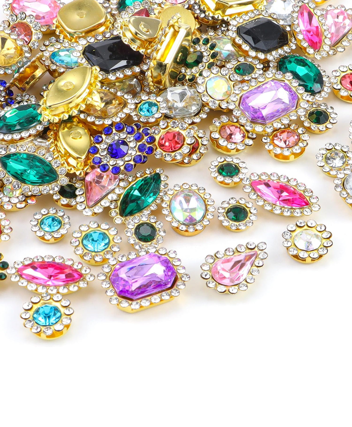 Embellishment Add-On:
Signature Glam Embellishments (Gemstones, Rhinestones & Pearls)