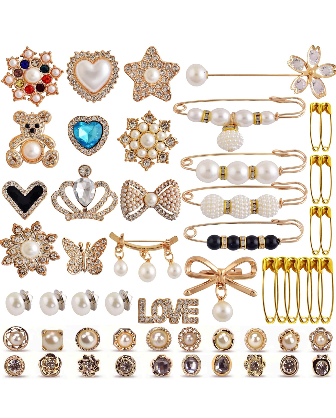 Embellishment Add-On: Full Glam Takeover (Rhinestones, Gemstones, Pearls & Pins)