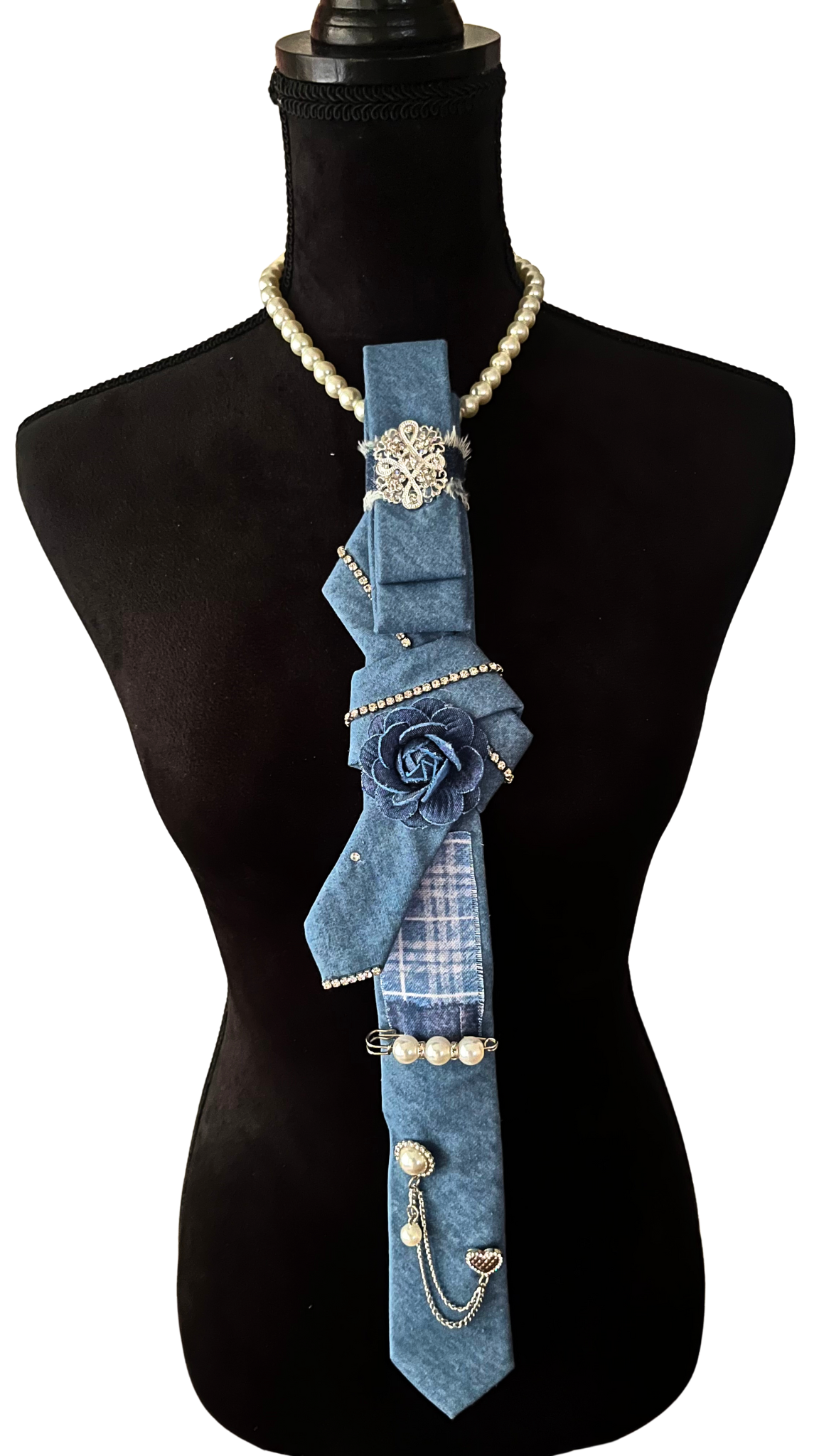 Denim Necktie