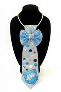 Button Down Denim Tie