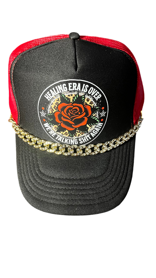 Healing Era Is Over Trucker Hat: With Chain