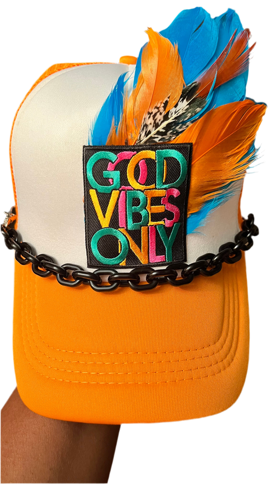 Good Vibes Only Feather