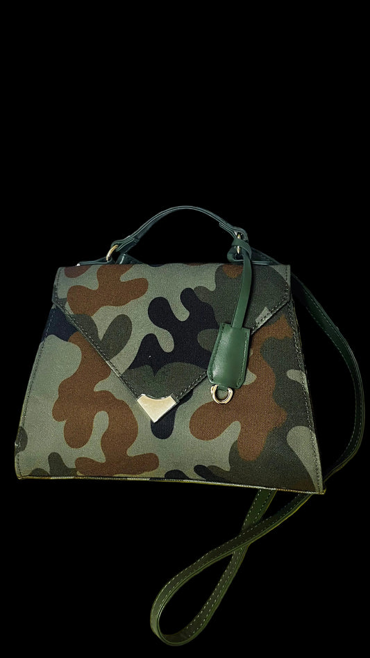 Custom Camo Shoulder Bag