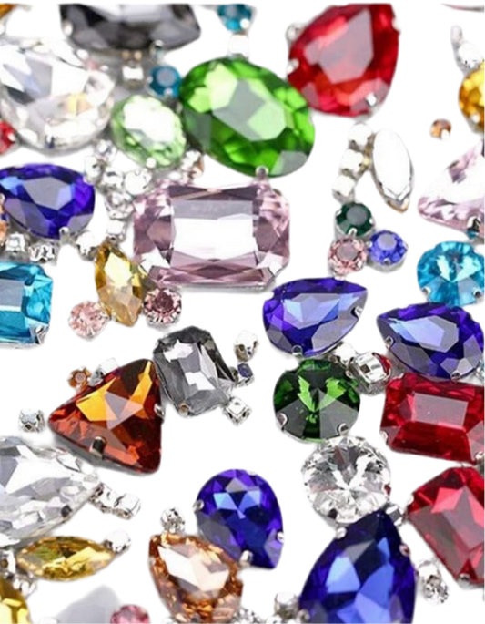 Embellishment Add-On: Full Glam Takeover (Rhinestones, Gemstones, Pearls & Pins)
